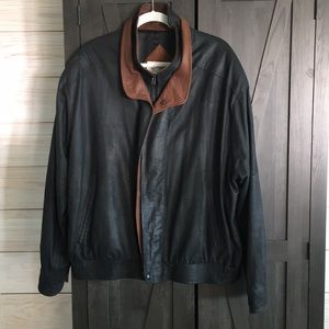 Remy Lambskin Leather Jacket 44